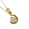 Colar Coelho de Jade para Mulheres Novo Luxo Leve Simples Nicho Pingente Ano do Coelho Signo do Zodíaco Presente de Dia dos Namorados para Namorada
