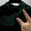 Camisa Polo Masculina 2024 com Gola Reversível e Manga Curta, Mais Vendida Transfronteiriça, Camiseta Casual Elegante para Negócios, Camisa Polo Casual Versátil