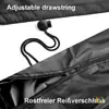 Amazon Cubierta de Sombrilla de Sol para Exteriores 210D, Cubierta de Sombrilla de Plátano Impermeable y a Prueba de Viento, Cubierta de Sombrilla de Sol en Stock