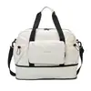Bolso de Mano Plegable de Gran Capacidad, Separación Seco y Húmedo, Bolsa de Viaje Expandible, Bolso de Maternidad Sencillo, Bolso para Mamá
