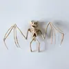 Accesorios de Esqueleto Animal de Terror para Halloween: Murciélago, Araña, Escorpión, Ratón, Serpiente, Decoraciones de Casa Embrujada, Esqueleto de Sapo