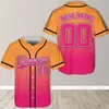 Uniformes de Beisebol Profissional Transfronteiriço Europeu e Americano, Uniformes de Softball, Uniformes de Beisebol de Jogo Americano, Chicago Cubs Personalizado