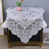 Mesa de Jantar Fresca e Simples Toalha de Mesa de Seda Brilhante, Toalha de Mesa de Renda Bege, Capa de Mesa de Centro, Capa Pequena de Mesa de Cabeceira, Capa Pequena de Exportação