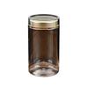 Garrafa Acrílica Transparente Personalizada Ninho de Pássaro Tremella Embalagem de Medicina Tradicional Chinesa Recipiente Produto para Cuidados com a Saúde Cordyceps Embalagem Fabricante Atacado