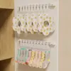 Organizador de Armazenamento de Chapéus, Gancho para Babador de Bebê, Clipe para Toalha e Meia para Pendurar no Guarda-Roupa Infantil, Gancho Adesivo sem Furo