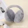 Novos Abafadores Quentinhos Dobráveis de Hambúrguer Fofo Outono e Inverno Portátil Masculino e Feminino à Prova de Frio Anticongelante Pelúcia Aquecedor de Orelha