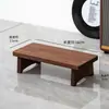 Suporte de Caixa de Som Marshall Base de Madeira de Bambu para Áudio Suporte de Posicionamento Suporte de Mesa Prateleira de Armazenamento Bandeja Suporte para Enfeites