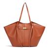 Bolsa Tote de Grande Capacidade para Viagens Transfronteiriças para Mulheres Nova Moda Estilo Coreano Bolsa de Ombro Simples Casual para Mulheres