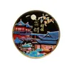 Moedas Commemorativas de Liga, Moedas Metálicas Douradas e Prateadas, Design de Atrações Turísticas da Cidade, Moedas Commemorativas Metálicas Personalizadas, Moedas de Cobre, Estilo Retrô e Antigo