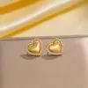 Brincos de cobre europeus e americanos mais vendidos, com incrustação de diamantes, brincos de tarraxa requintados, únicos, retrô, de celebridade da internet, versáteis e de alta qualidade