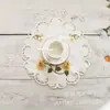 Girasol Pastoral Serie Girasol Tapete para Plato Manteles Individuales Tapete Decorativo Estilo Chino Nuevo Manteles Individuales Tapetes para Platos