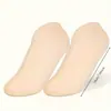Protector de Talón Calcetines Suaves de Silicona para Pies Cubierta Anti-Agrietamiento Mascarilla para Talones Protección Hidratante para Pies Calcetines Anti-Agrietamiento para Mujeres