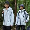 Chaqueta Impermeable para Exteriores Taizhou Bird 7ª Generación, Carcasa Dura con Costuras Vulcanizadas, Forro Interior de Plumas Tres en Uno, Conjunto de Ropa de Trabajo de Dos Piezas