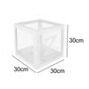 Caja de globos transparente individual caja sorpresa para fiesta de cumpleaños arreglo para propuesta declaración caja de globos网红