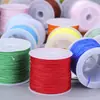 Balde pequeno A-line Acessórios de joias DIY, pulseira de cordão trançado colorido feita à mão, material de cordão semiacabado para tecelagem de nó chinês