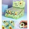 Borrador Creativo con Forma de Durian Temático de Frutas Transfronterizo, Papelería Estudiantil de Alta Calidad Que Borra Limpiamente Sin Dejar Marcas