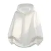 Sudadera con capucha de punto gofre para hombre, nueva colección primavera/otoño 2026, corte holgado, top con caída, estilo casual americano, sudadera con capucha de punto estructurado