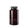 Botella de Tableta Marrón de 150cc Botella de Plástico de Embalaje Boca Grande para Mascotas Botella para Polvo y Gránulos 120ml Botella de Muestra para Reactivos