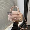 Bolso de Almohada Lazo Portátil Transfronterizo de Moda Verano 2025 Versión Coreana Bolso de Hombro Versátil Bolso Cruzado de Alta Gama
