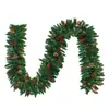 Decoraciones Navideñas de Ratán Nuevas Transfronterizas de Amazon de 2.7 m con Luces Material de PVC Colgantes para Eventos de Árbol de Navidad