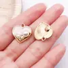 Etiquetas en forma de corazón transfronterizas Accesorios para joyería DIY Etiquetas de corazón en inglés para aretes hechos a mano, pulseras, colgantes y llaveros