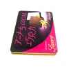 Suministro de Latas Rectangulares Personalizadas de Hojalata con Doble Tapa, Latas Flip-Top para Caramelos de Chocolate y Producción de Alta Calidad