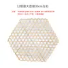 Red de Bambú Pequeña Tejido de Bambú Hecho a Mano Bambú Hexagonal Red de Bambú Individual de Mesa Tapete de Bambú para Vaporizar Suministros para Hotel Olla Antiadherente Tabla de Bambú Tapete de Bambú