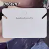 Spot de fábrica joias em geral joias papelão personalizado atacado brincos de menina colar acessórios de cabelo cartão impressão logo