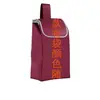 Carrito de compras, carrito de compras de doble capa, carrito con bolsa de tela, carrito de mano, bolsa grande impermeable de Oxford