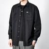 Camisa de manga larga para hombre de moda nueva de primavera y otoño 2024, camisa de doble bolsillo, camisa de trabajo retro simple, moda masculina