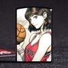 Encendedor de queroseno de metal al por mayor fabricante de máquinas de una pieza slam dunk generación encendedor a prueba de viento anime