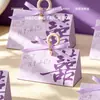 Caja de dulces para boda 2026 nuevo modelo creativa de alta gama caja de dulces para boda nuevo estilo chino carácter "doble felicidad" regalo versión coreana caja de dulces para compromiso