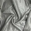 Tecido de Acetato Aurora Boreal, Textura Brilhante Amassada, Tecido de Acetato Amassado com Padrão de Árvores, Tecido de Moda para Vestido Camisa