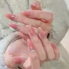 Mini especial em forma de diamante prego broca joias atacado aço bola plana diamante misturado material pacote strass decoração de unhas acessórios
