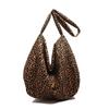 Bolso de Hombro de Gran Capacidad para Verano, Bolso Grande para Mujer, Nuevo Bolso de Lona con Estampado de Leopardo de Moda Tendencia 2026, Bolso Cruzado de Moda