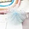 Idea Dorada Malla Ventilador Flor Princesa Joyería Accesorios Chasis Hilo Accesorios para el Cabello Tocado Pin Accesorios de Joyería Material