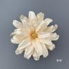 Simulación de flor morada de 15 cm de diámetro, linterna de orquídea, accesorios para linternas, tocado Hanfu antiguo, flor de pared, flor falsa
