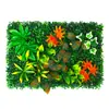 Planta Artificial Muro de Flores Muro de Flores Boda Centro Comercial Cabecera de Puerta Decoración de Flores Artificiales de Plástico Tienda Bloque Paisaje Imagen Pared de Fondo