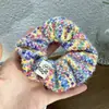 Gomita de Peluche de Gominola de Colores para Mujer, Diadema Grande Esponjosa de Alta Gama, Accesorio para el Cabello Arcoíris Estilo Coreano