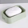 Jabonera de Rejilla para Baño, Jabonera de Doble Capa con Drenaje, Caja de Jabón de Plástico que No Acumula Agua, Jabonera al por Mayor, Estante para Jabón