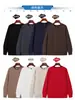 Sudaderas Personalizadas con Impresión de Logo, Corte Holgado Cuello Redondo Manga Larga Ropa de Trabajo, Uniformes de Equipo, Uniformes de Clase, Camisas Culturales, Estilo Grueso Otoño e Invierno