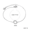 Joyas Transfronterizas Pulsera Cruzada con Circonita Ins Diseño de Nicho Corona Joyería de Mano Pulsera Chapada en Oro de 18K de Acero Inoxidable