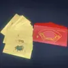 Nuevos Billetes de Oro de los Doce Signos del Zodíaco Sobres Rojos de Año Nuevo para la Buena Suerte y la Prosperidad, Regalos Casuales para el Año de Nacimiento, Billetes Conmemorativos de Lámina de Oro