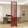 Nuevo biombo de estilo chino para sala de estar, plegable y móvil, de madera maciza, estilo chino, para entrada, dormitorio, divisor de barrera hueco