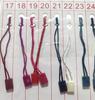 Grânulos Pendurados Descartáveis Universais Corda de Poliéster Corda de Cera em Branco Pequenos Grânulos Pendurados Quadrados Corda Pendurada com Plugue Único Grânulos Pendurados Universais