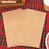 Bolsa de Papel Kraft Original Tengyi Cabeza de Tarjeta Decorativa Accesorios para Envoltura de Regalos de Navidad Corazón de Niña Accesorios Navideños Joker