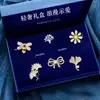 Broche para Mujer, Set de Alta Gama y Elegante, Broche Mariposa Anti-Exposición, Regalo de Cumpleaños para Novia