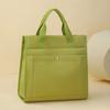 Bolso de Mano de Gran Capacidad para Comercio Exterior para Mujer 2025 Otoño e Invierno Nueva Moda Maletín Versátil Bolso Tote Casual para Viajeros