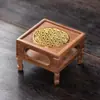 Nove Xícaras de Chá Cerâmicas Pintadas à Mão Estilo Artesão, Conjunto de Chá Kung Fu Estilo Antigo Chinês, Xícara de Degustação de Chá, Xícara Única com Esmalte de Cinzas de Madeira, Novo Estilo Chinês