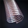 Manguera de Plástico PU Telescópica Transparente Resistente al Desgaste para Carpintería Manguera de Aspiración de Cable de Acero PU Resistente a Alta Temperatura y Presión Tubería de Ventilación de PU